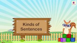 Kinds Of Sentences  English Grammar amp Composition Grade 5  Periwinkle [upl. by Spiro263]