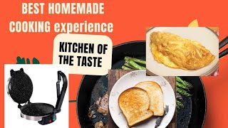 how to make omelet pan cake bread toast on electric chapati maker [upl. by Kat]