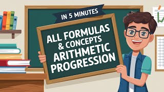 Arithmetic Progressions Class 10 CBSE  ICSE IN JUST 5 minutes 😮🥶  One Shot Full revesion [upl. by Eromle322]