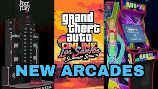 New Arcades  Gta Online Summer Special DLC [upl. by Ecnerrat]