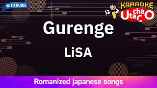 Gurenge – LiSA Romaji Karaoke with guide [upl. by Sothena]