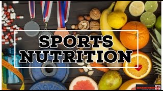 Sports Nutrition  Nutritional Requirements of different sports person [upl. by Eadahs]