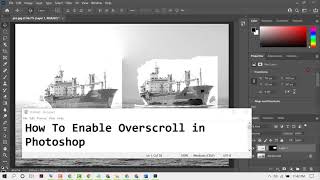 How To Enable Overscroll in Photoshop [upl. by Eikkin485]