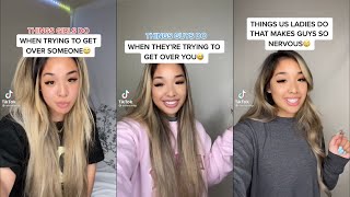 Things guysgirls do when they’re trying to get over someone HiHello it’s anne tiktok compilation [upl. by Xila456]