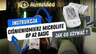 Ciśnieniomierz Microlife BP A2 Basic Instrukcja Poradnik Krok po kroku [upl. by Adelice]