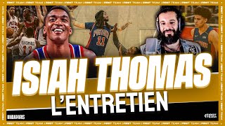 ENTRETIEN ISIAH THOMAS  La rivalité BullsPistons le retour de la NBA à Paris avec Waxx [upl. by Nedle485]