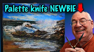 Palette Knife Painting The Easy Art Technique You Need To Try [upl. by Divod]