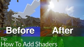 How To Install Shaders Into Minecraft 189 [upl. by Ellehcim]