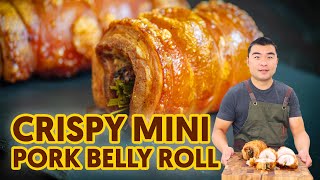 Crispy Mini Pork Belly Roll [upl. by Itsur]