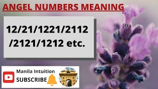 Angel Number 12211221211221211212 etc Meaning Hindi [upl. by Ahsata]