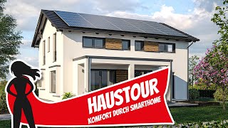 Fertighaus Wie funktioniert mehr Komfort durch Smarthome und Kühlfunktion RenschHaus  Haustour [upl. by Addis]