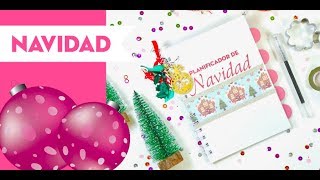 Planificador de Navidad de Scrap con Descargable GRATIS DN 2018 Ep 5 ⎮PEGA PAPEL O TIJERAS [upl. by Ifok262]