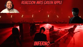 Reaccion a Mrs GREEN APPLE  インフェルノ（Inferno）  Live [upl. by Geoff]