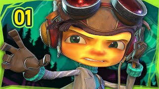 Psychonauts 2 Lets Play Part 1  16 Years Later Razs Adventures Continue Blind PC Gameplay [upl. by Anelyak]