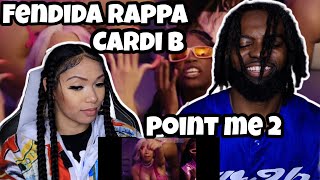 FendiDa Rappa Point Me 2 with Cardi B Official Video  REACTION [upl. by Trixi]