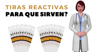 TIRAS REACTIVAS que son y para que sirven las tiras reactivas tiras reactivas glucosa tiras ph [upl. by Eremaj]