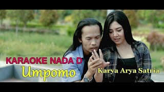 UMPOMO KARAOKE NADA COWOK D [upl. by Ocker144]