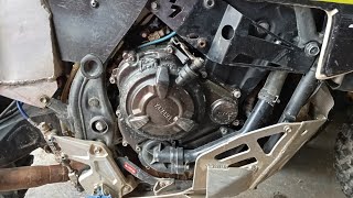 Tenere 700 rally racer clutch cover update [upl. by Ribaudo]