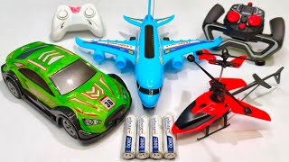 Radio Control Airplane A380 and Remote Control Racing Car Unboxing with Rc Helicopter and aeroplane [upl. by Shaer901]