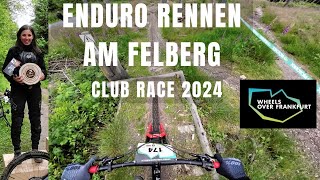 Enduro Rennen Feldberg  Club Race Wheels over Frankfurt WOFFM 2024 [upl. by Ripley]