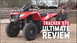 TRACKER 570 ATV Walkaround amp Demo See Features Performance and More [upl. by Agnesse794]