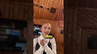 Ariana Grande was SHOCKED by Penn Badgleys vocal skills shorts arianagrande [upl. by Euqinom44]