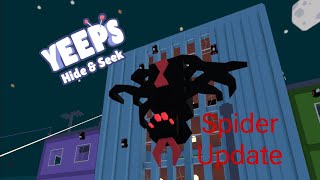 New spider update in yeeps hide and seek [upl. by Milissent]