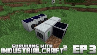 Surviving With IndustrialCraft 2  Ep3  The Miner [upl. by Augie]