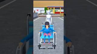 Semua anggota keluarga jadi hantu 😂 video lucu 😂 funnyshorts sakuraschoolsimulator animation [upl. by Irtimid137]