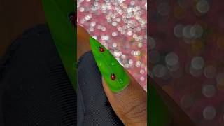 Bug nails anyone🐞🐞 👀👀 softgel [upl. by Gassman]