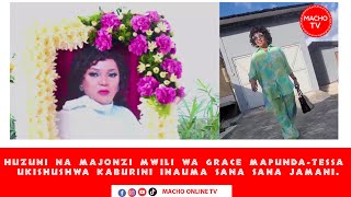 HAYA NDIO MAZIKO YA MAMA GRACE MAPUNDA TESA MDA HUU K MAKABURINIHUZUNI NA SIMANZI KWA WATOTO WAKE [upl. by Germin]