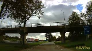 Road trip dashcam car to Weert Netherlands Limburg Roompot Weerterbergen [upl. by Brunell29]