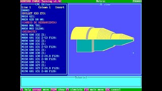 Curso CNC FANUC  Clase 7 Práctica 3 Torneado Cónico y Cilindrado [upl. by Eba]