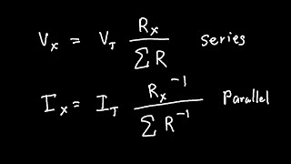 Voltage and Current Divider Law Derivations [upl. by Redwine]