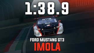 Imola 1389  Ford Mustang GT3  GO Setups  ACC 1102 [upl. by Xad]