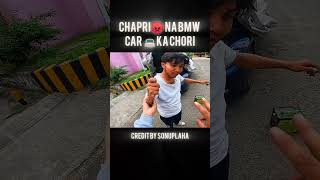 CHAPRI🥵 NA BMW CAR 🚘KA 😱BATTERY🔋 CHORI🥶 KAR LIYA 😡😡shortsfeed zx10r motovlog [upl. by Wendye]