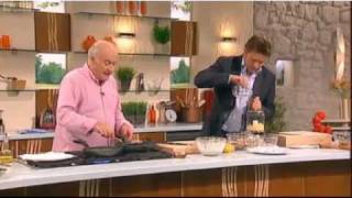 SATURDAY KITCHEN Rick Stein ANDALUCIAN SHRIMP [upl. by Goldina55]