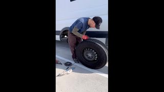 Vanlife problems it’s not always an Instagram dream vanlife shorts travelcouple diyvanbuild [upl. by Allemahs]