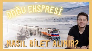 DOĞU EKSPRESİNE NASIL BİLET ALINIR [upl. by Mallory]