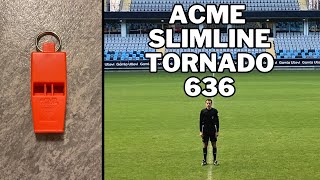 Acme Slimline Tornado 636  Whistle Sound Review amp dB Test [upl. by Oisacin266]