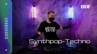 SynthpopTechno Mix with cicexcocux  Live in Utero 26 [upl. by Odlopoel]