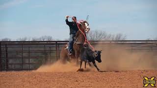 Team Roping Practice Session Featuring Jake Long  X Factor Team Roping [upl. by Mehalek922]