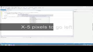 Visual Basic PictureBox move with keys Tutorial [upl. by Dillie]