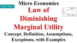 Law of Diminishing Marginal Utility Law of Diminishing Returns law of diminishing returns economic [upl. by Drescher168]