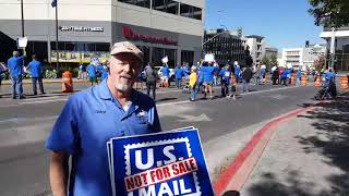 NALC Local 709 President Clancy McCarthy talks about why the US Mail Is Not For Sale [upl. by Pietje]