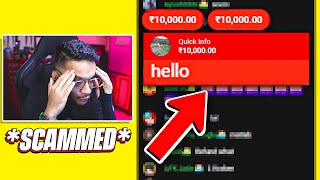 HARSH KHELRAAY EXPOSED A SUPERCHAT SCAM 😳 [upl. by Vial]