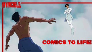 Invincible vs Anissa but He gets THAT Comics TREATMENT Accurate [upl. by Ecyar343]