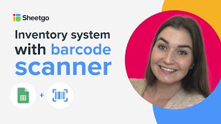 Inventory system with barcode scanner in Google Sheets AUTOMATED [upl. by Esinev]