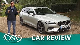 Volvo V60 2018 Car Review  The Safe amp Sensible Estate [upl. by Newg]