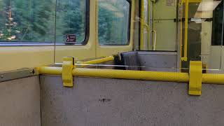 Haulage on board Northern 142052 on the Ormskirk to Preston line [upl. by Razatlab]